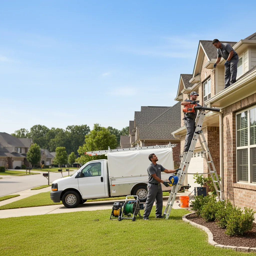 Home Gutter Service in Warner, OK near me